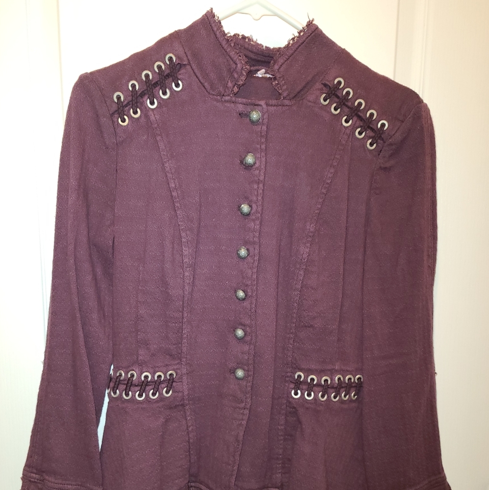 NWT Free People Victorian Military Jacket